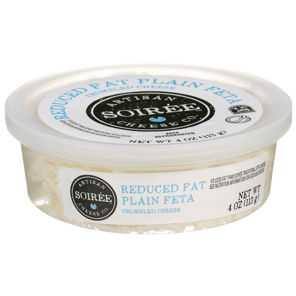 Soiree Reduced Fat Plain Feta Crumbled Cheese
