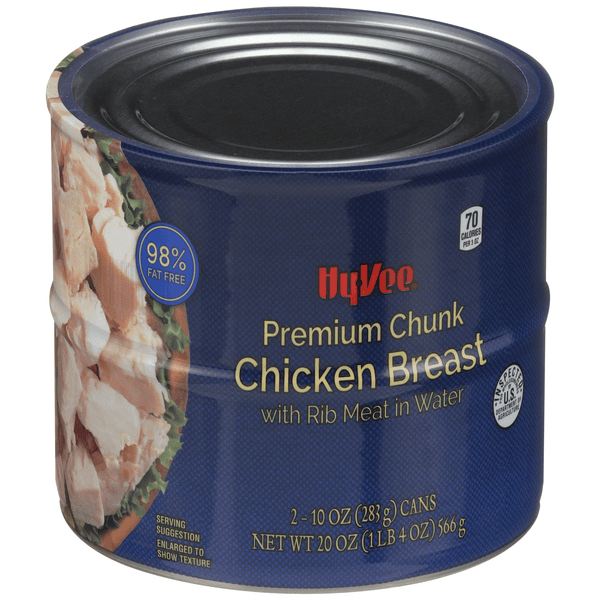 Hy-Vee Chunk Chicken Breast In Water