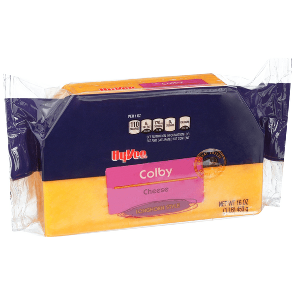 Hy-Vee Longhorn Colby Cheese