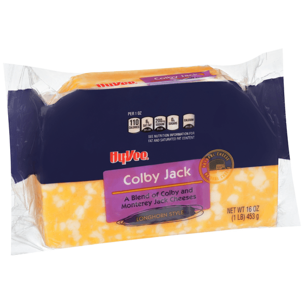 Hy-Vee Longhorn Colby Jack Cheese