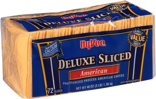 Hy-Vee Deluxe Sliced American Cheese Family Value