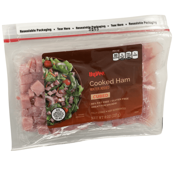 Hy-Vee Cubed Cooked Ham