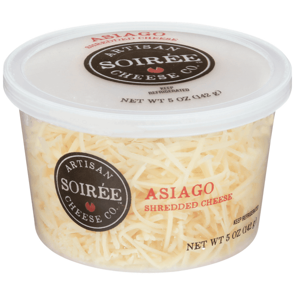 Soiree Asiago Shredded Cheese