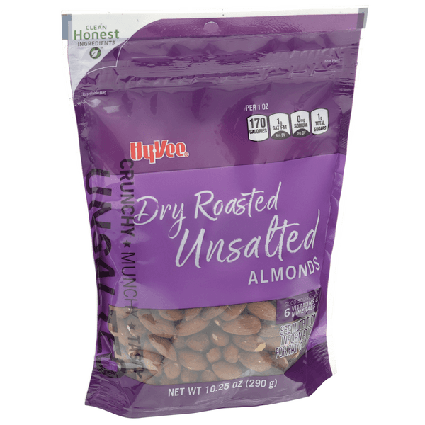 Hy-Vee Dry Roasted Unsalted Almonds