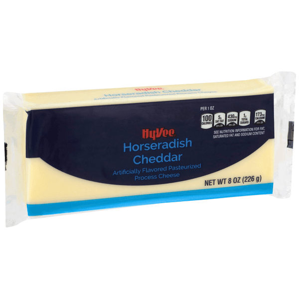 Hy-Vee Horseradish Cheddar Cheese Brick