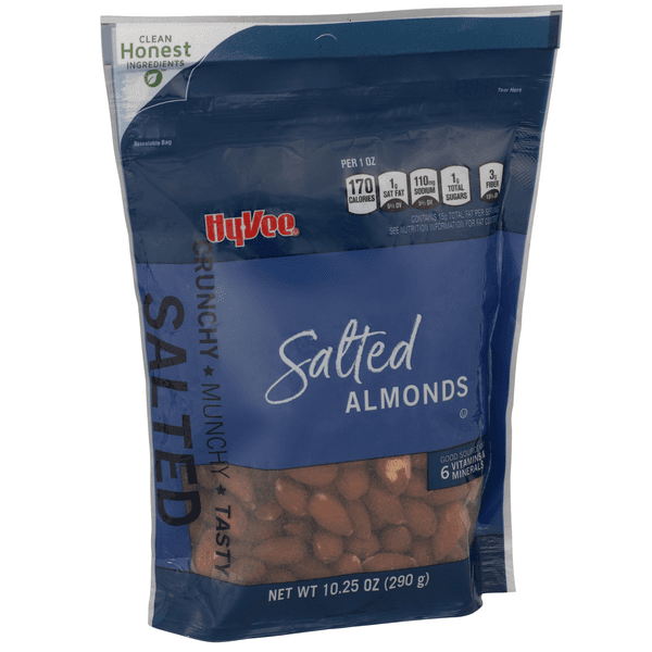 Hy-Vee Salted Almonds