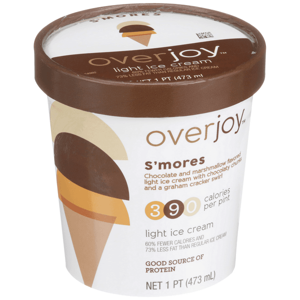 Overjoy S'Mores Light Ice Cream