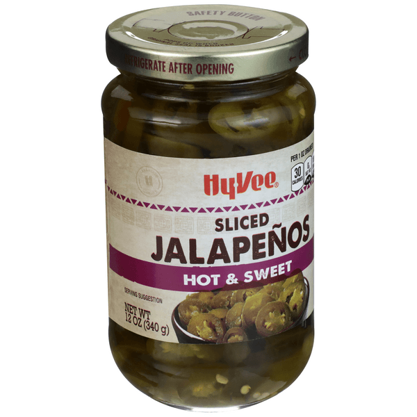Hy-Vee Sliced Hot & Sweet Jalapenos