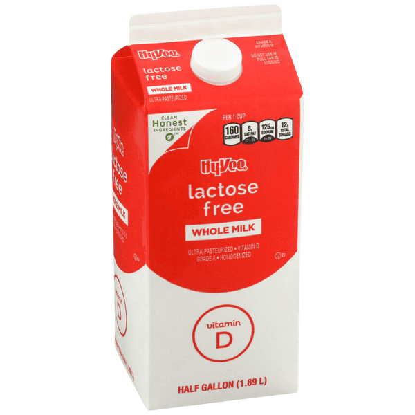 Hy-Vee 100% Lactose Free Whole Milk