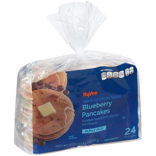 Hy-Vee Blueberry Pancakes