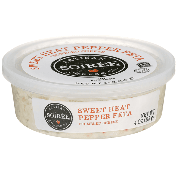 Soiree Sweet Heat Pepper Feta Crumbled Cheese