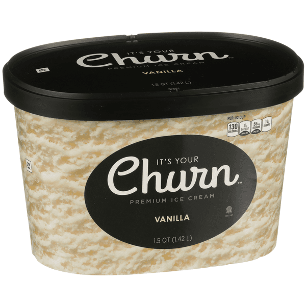 It'S Your Churn Premium Ice Cream Vanilla