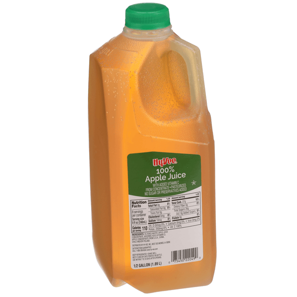 Hy-Vee 100% Apple Juice