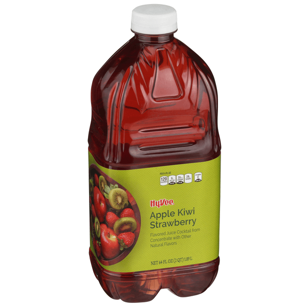 Hy-Vee Apple Kiwi Strawberry Flavored Juice Cocktail