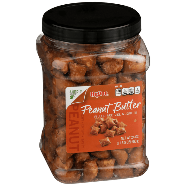 Hy-Vee Peanut Butter Filled Pretzel Nuggets