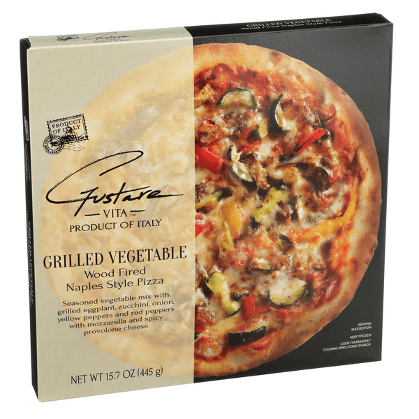 Gustare Vita Grilled Vegetable Wood Fired Naples Style Pizza