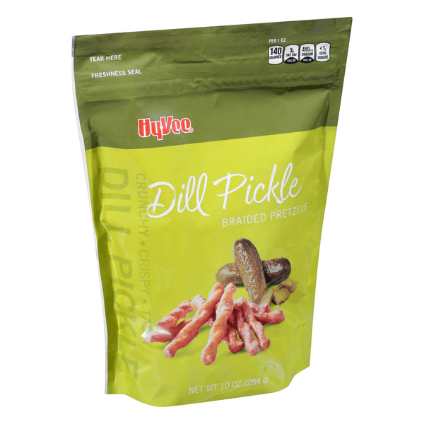 Hy-Vee Dill Pickle Braided Pretzels