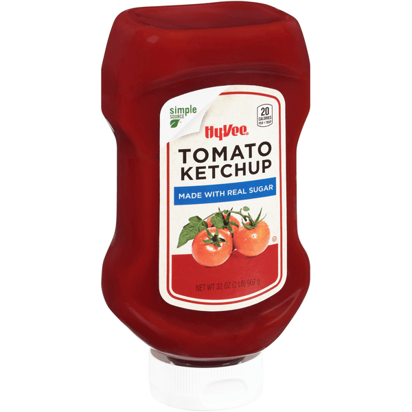 Hy-Vee Tomato Ketchup Made With Real Sugar