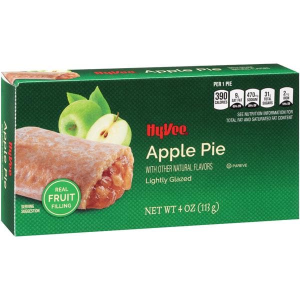 Hy-Vee Lightly Glazed Apple Pie