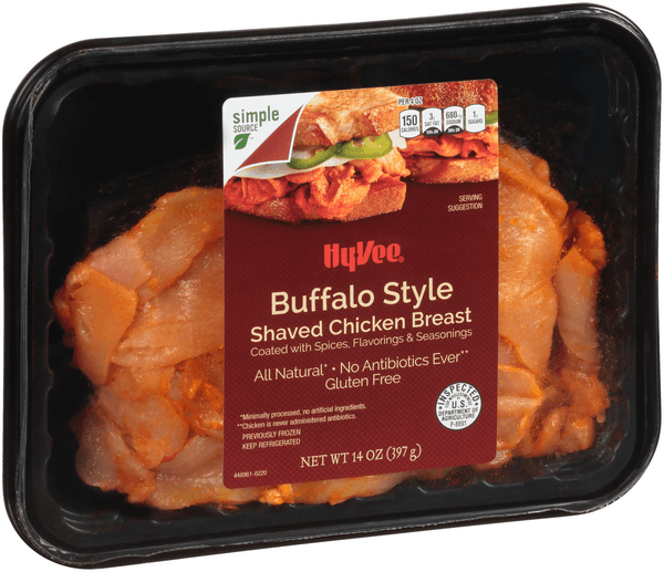 Hy-Vee Buffalo Style Shaved Chicken Breast