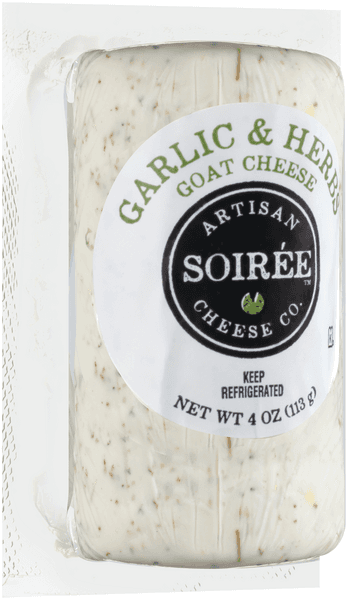 Soiree Artisan Cheese Co. Garlic & Herbs Goat Cheese