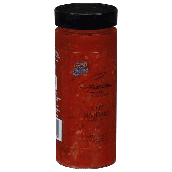 Gustare Vita Pasta Sauce, Spicy Marinara