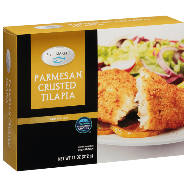 Fish Market Tilapia, Parmesan Crusted