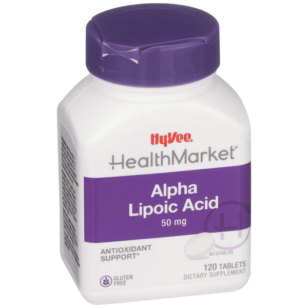 Hy-Vee Healthmarket Alpha Lipoic Acid Dietary Supplement