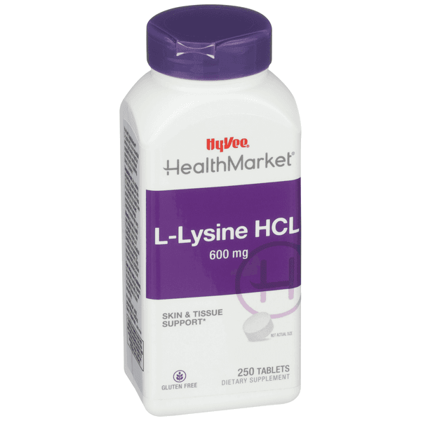Hy-Vee Healthmarket L-Lysine Dietary Supplement