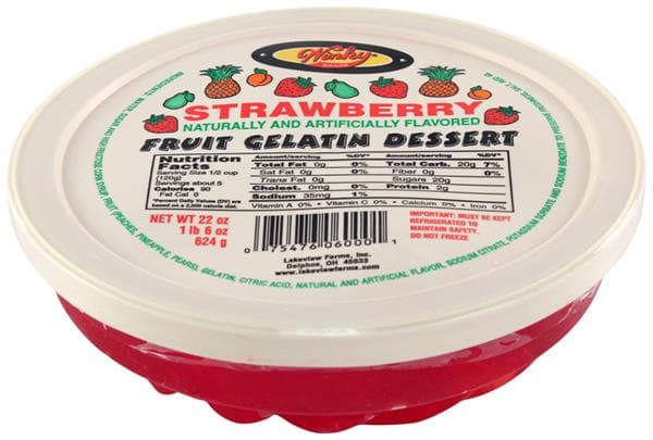 Winky Strawberry Fruit Gelatin Dessert