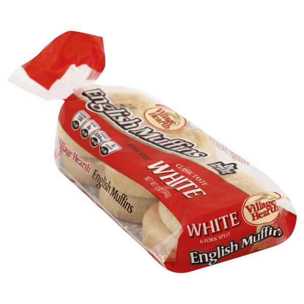 Village Hearth White English Muffins