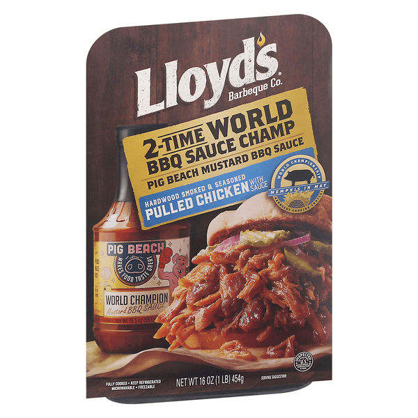 Lloyds Pulled Chicken With Bbq Sce