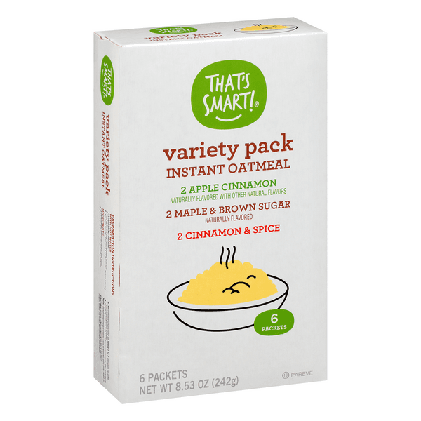 That'S Smart Variety Pack Instant Oatmeal