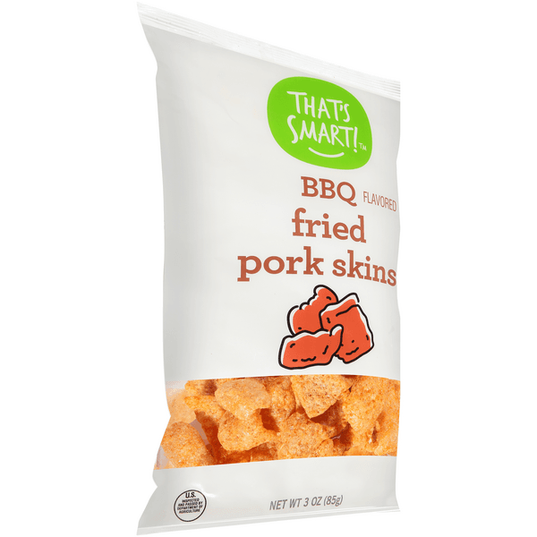 That'S Smart! Bbq Flavored Fried Pork Skins