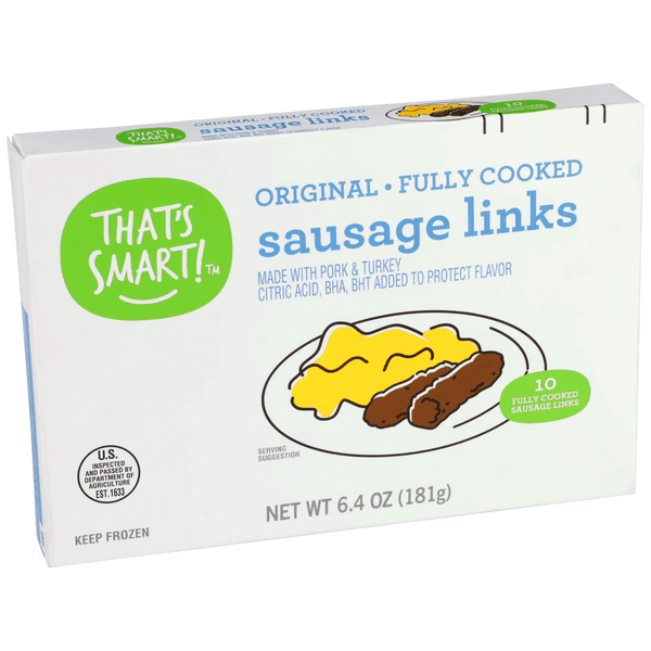 That'S Smart! Original Fully Cooked Sausage Links