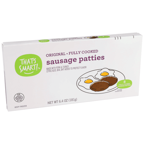 That'S Smart! Original Fully Cooked Sausage Patties