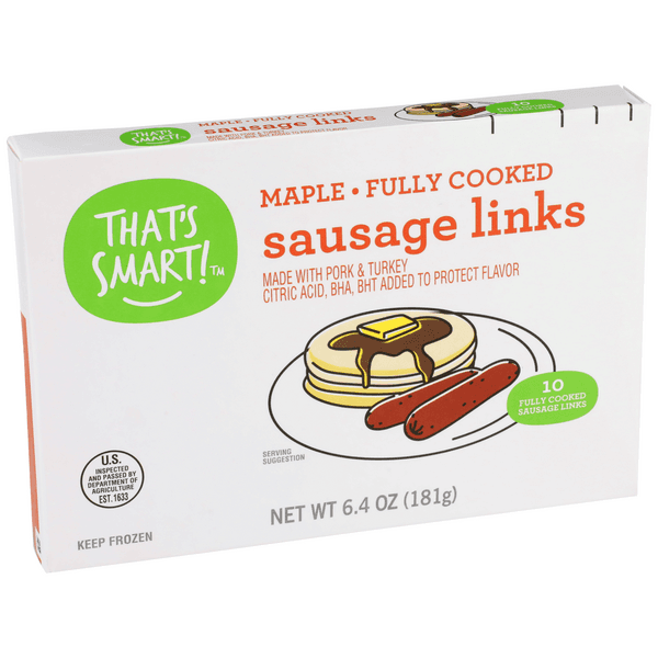 That'S Smart! Maple Fully Cooked Sausage Links