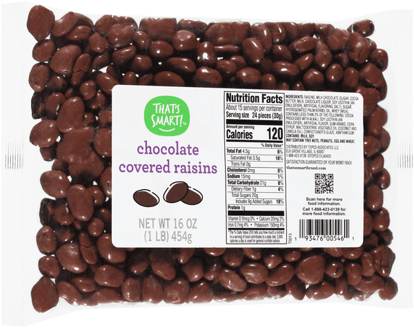 That'S Smart! Chocolate Covered Raisins