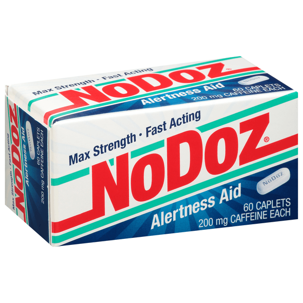 Nodoz Alertness Aid, Max Strength, Caplets