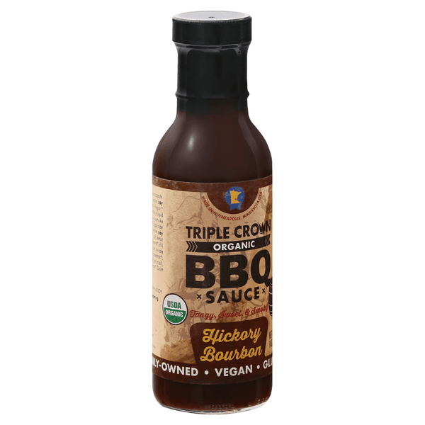Triple Crown Organic Bbq Sauce Hickory Bourbon