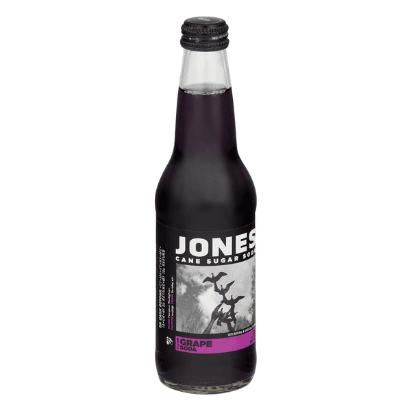 Jones Cane Sugar Soda Grape