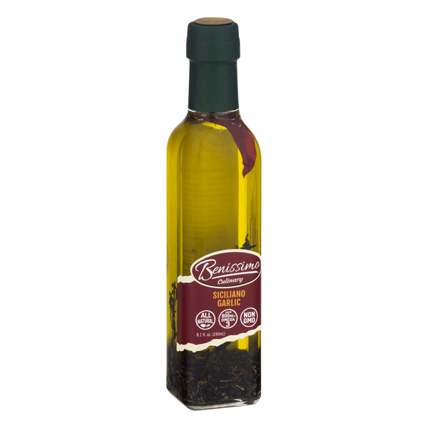 Benissimo Naturals Siciliano Garlic Olive Oil
