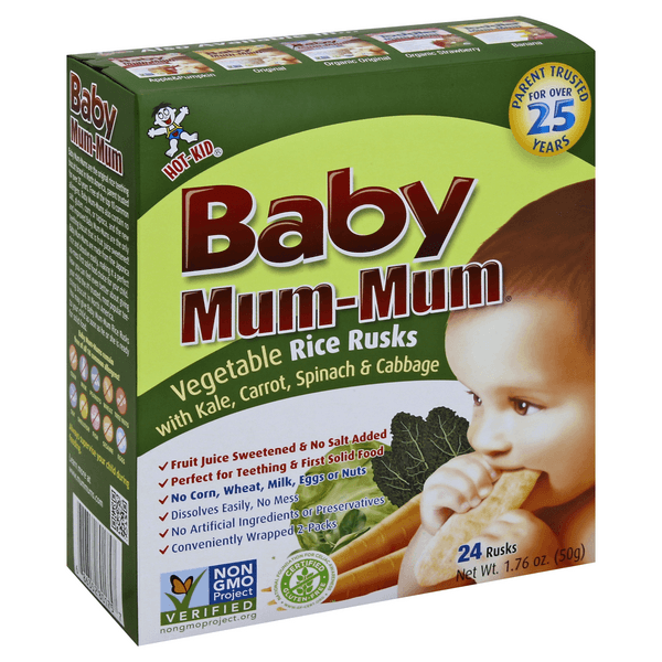 Baby Mum-Mum Vegetable Rice Rusks