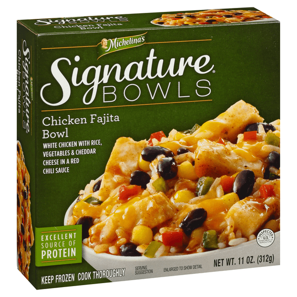 Michelina'S Signature Bowls Chicken Fajita Bowl