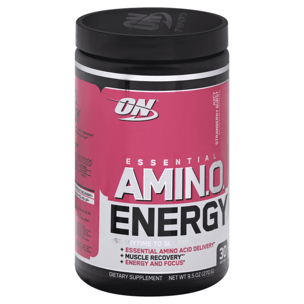 On Amino Energy, Juicy Strawberry Burst