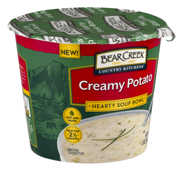 Bear Creek Country Kitchens Creamy Potato Hearty Soup Bowl