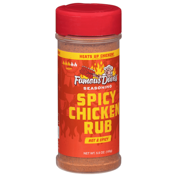 Famous Dave'S Spicy Hot Chikn' Wing Seasoning Shaker