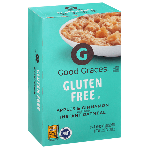 Good Graces Gluten Free Apples & Cinnamon Instant Oatmeal