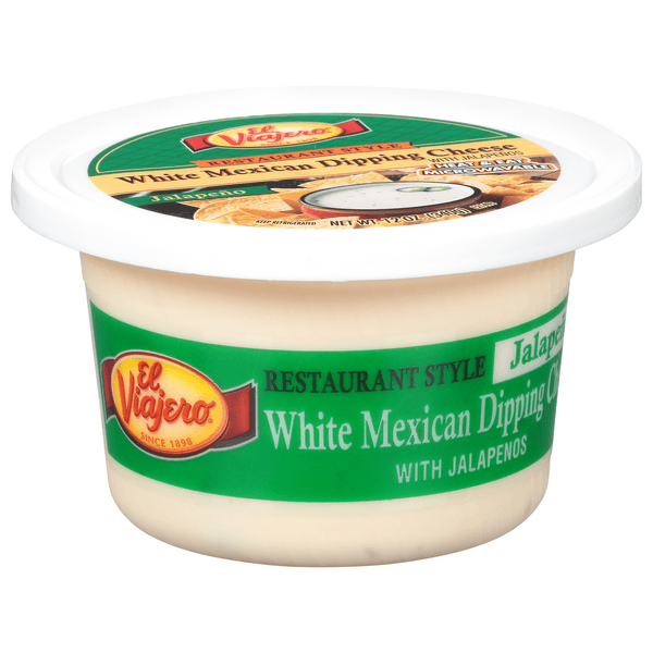 El Viajero White Mexican Dipping Cheese With Jalapenos