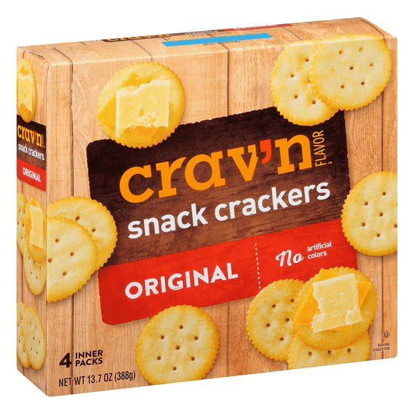 Crav'N Flavor Original Snack Crackers